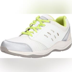 Women’s VIONIC Venture Walking Sneakers Neon Yellow Lime Green White- Size 9